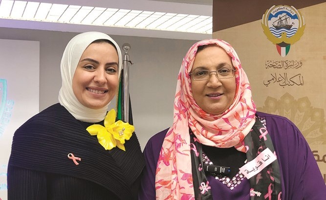  د.ابتهال الحبيب والمتعافية ليلى جمال ﻿