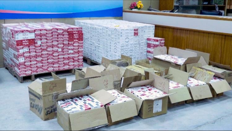 "الجمارك": بيع 5162 كروز سجائر بـ35 ألف دينار كويتي