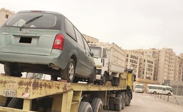 رفع سيارات مهملة في الفروانية﻿
