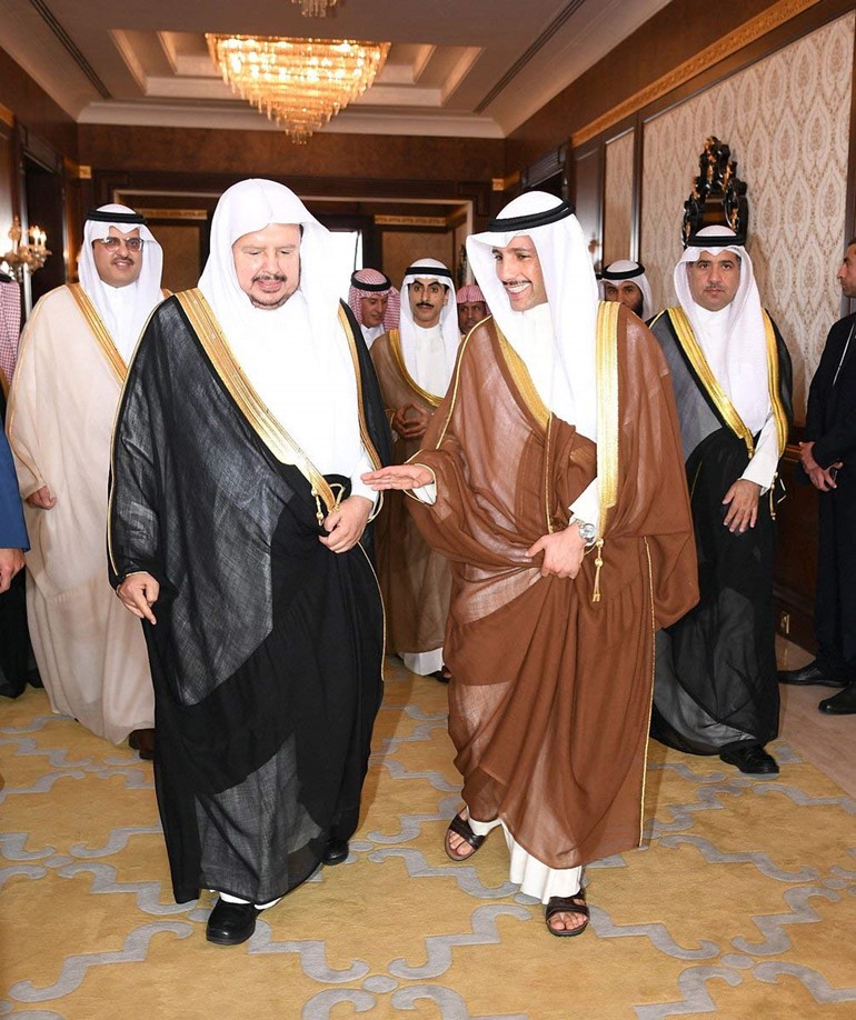 رئيس مجلس الشورى السعودي يصل الى البلاد في زيارة رسمية