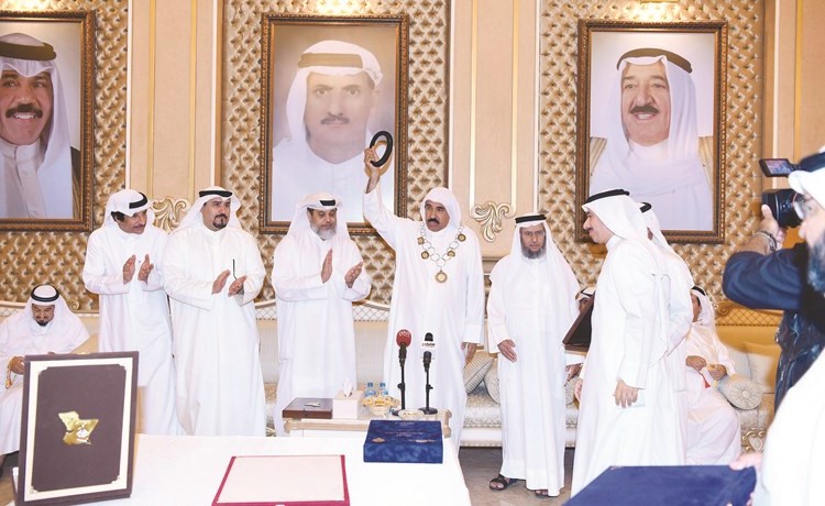 حمزة الخياط معبرا عن امتنانه للمشاركين في تكريمه ﻿