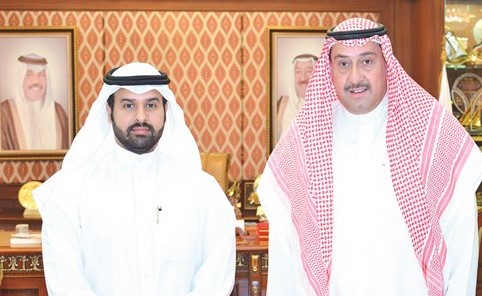 الحمود استقبل مدير عام فندق ماندارين أورينتال.. ومدير شركة الباسل جروب الإماراتية للفنادق.. وتلقى دعوة لحضور معرض فني شبابي