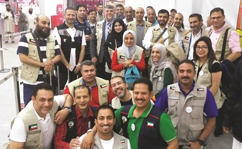 أعضاء فريق الأمل الجراحي في قيرغيزيا﻿