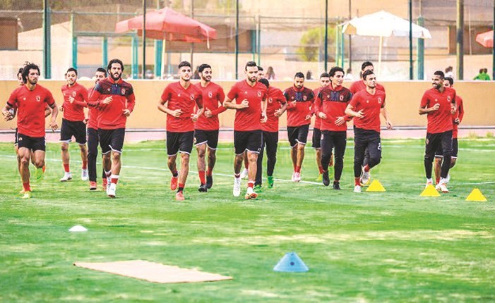الأهلي يستأنف تدريباته من جديد غدا﻿
