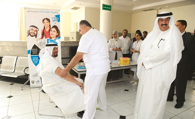 د. فهد الجمعة مشاركا في الحملة ﻿