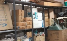 جانب من المستلزمات المتوفرة بمراكز الإيواء﻿