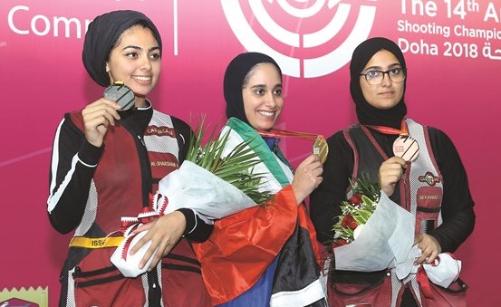 ذهبية كويتية لبطلتنا إيمان الشماع﻿