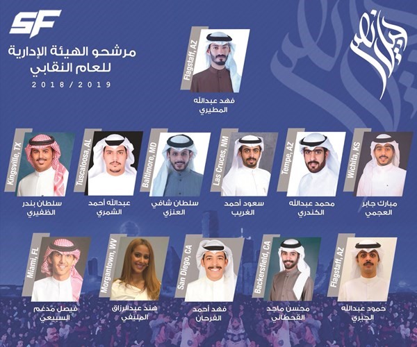 مرشحو قائمة المستقبل الطلابي لمقاعد الهيئة الإدارية﻿