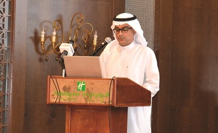 طلال بهبهاني متحدثا ﻿