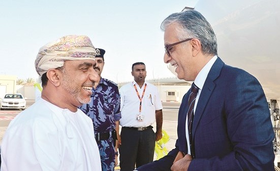 سلمان بن إبراهيميصل مسقط﻿