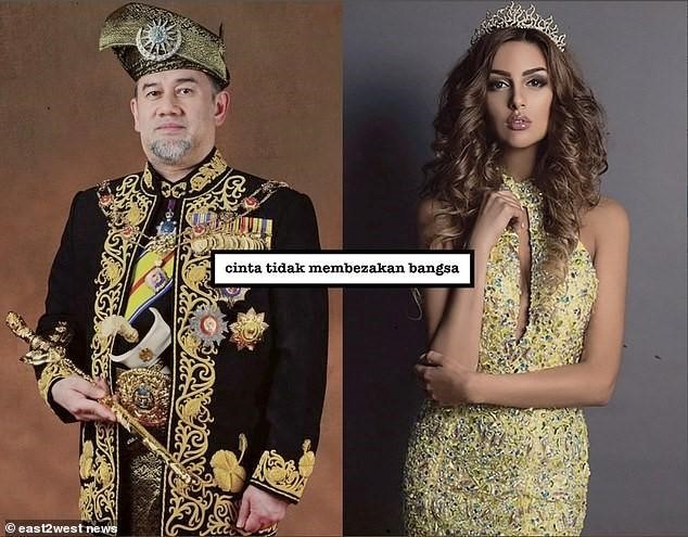 بالصور.. قصة الحسناء التي خطفت قلب ملك ماليزيا