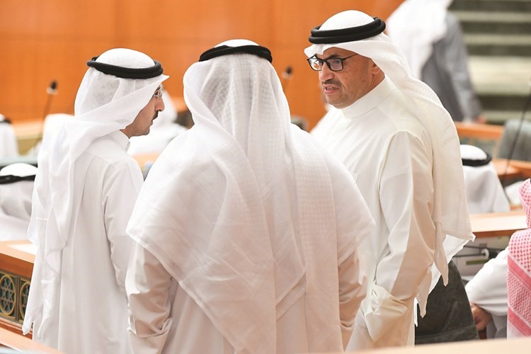 محمد المطير وعبدالوهاب البابطين ﻿