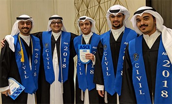 طلبة كلية الهندسة يبتكرون خلطة مثالية للمشاريع الإنشائية