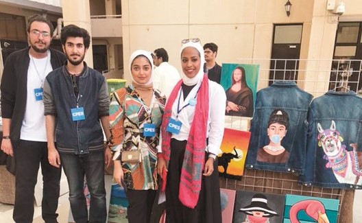 جمعية «هندسة الكمبيوتر» تقيم فعالية الرسم للسنة الثانية