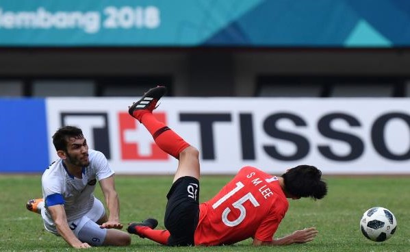 بالفيديو...إصابة مروعة للاعب في الدوري الكوري
