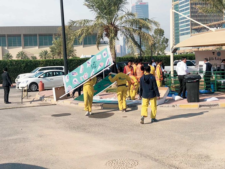 المنفوحي: إزالة «قوت ماركت» جاءت لمنع تعريض الناس للخطر