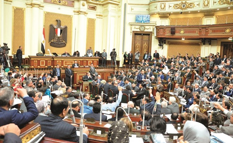 صورة ارشيفية لاحدى جلسات مجلس النواب المصري﻿