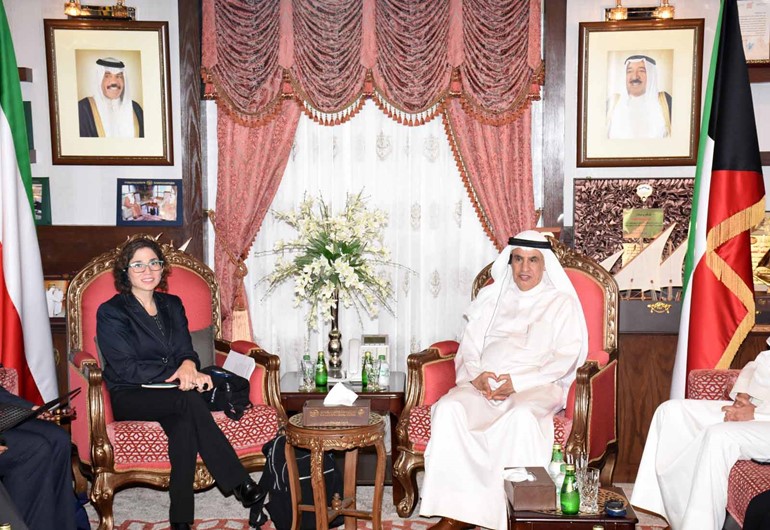 الفضالة خلال استقباله مقررة الأمم المتحدة: 1381 من ذوي الإعاقة استفادوا من خدمات الجهاز المركزي لمعالجة أوضاع المقيمين بصوة غير قانونية