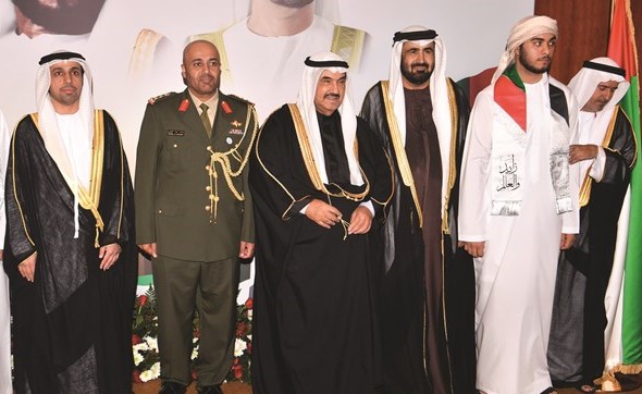 سمو الشيخ ناصر المحمد حضر احتفال السفارة الإماراتية﻿