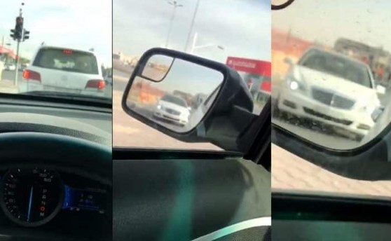 بالفيديو.. موقف مؤثر لأب يطارد ابنته متخفياً بعد تعليمها قيادة السيارة