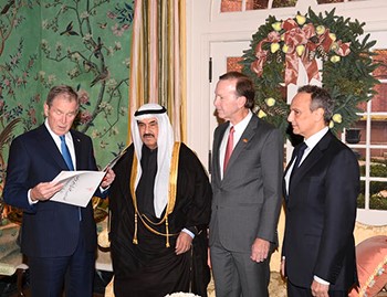 الأمير للرئيس الأميركي الأسبق جورج دبليو بوش: فقدنا صديقاً عزيزاً ونصيراً للحق والعدالة