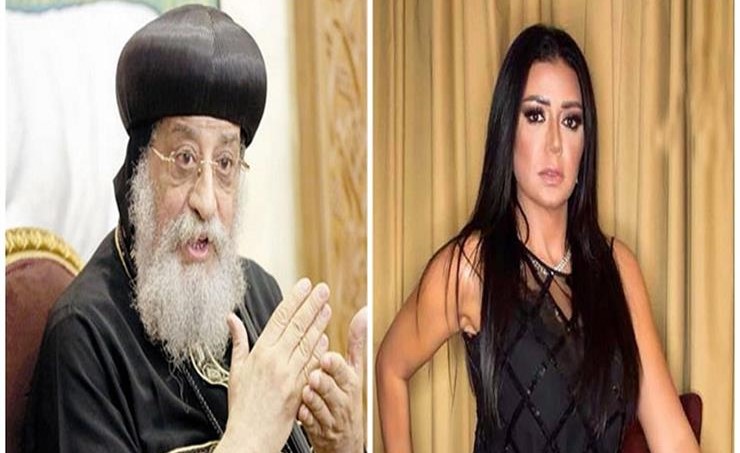 بالفيديو.. كيف علق البابا تواضروس على فستان رانيا يوسف المثير للجدل