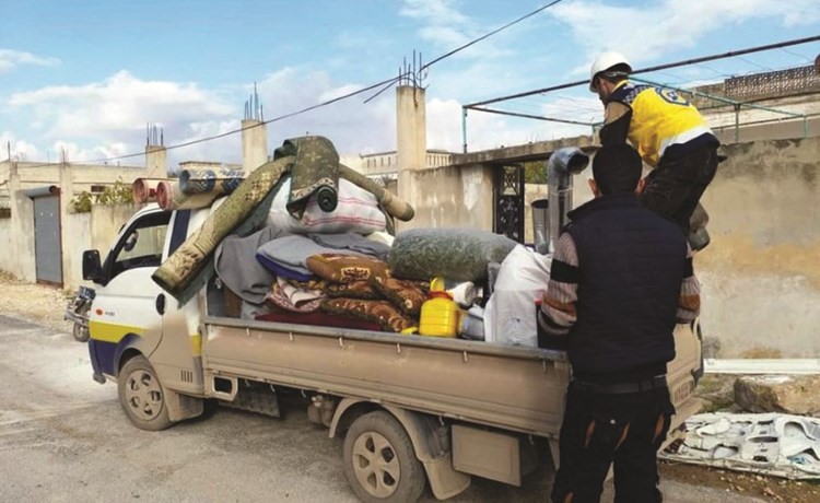 النزوح مستمر في المنطقة منزوعة السلاح بمحيط ادلب	(شام)﻿