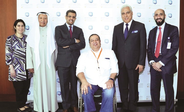 د.هلال الأشول ود.محمد الصائغ خلال وجودهما في معهد دسمان﻿