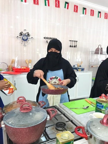 إحدى المشاركات في المسابقة﻿