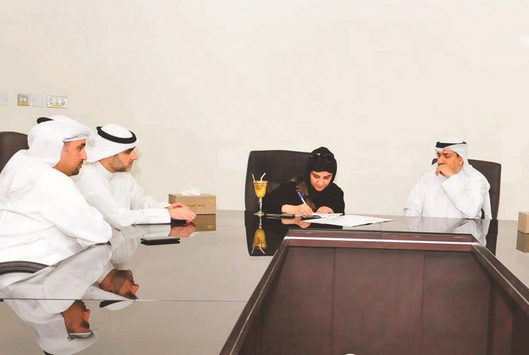 إدارة الإنشاءات والصيانة بجامعة الكويت تتسلم مشروع أعمال توسعة مبنى رقم SH-34 لإدارة مكتبة الطالب