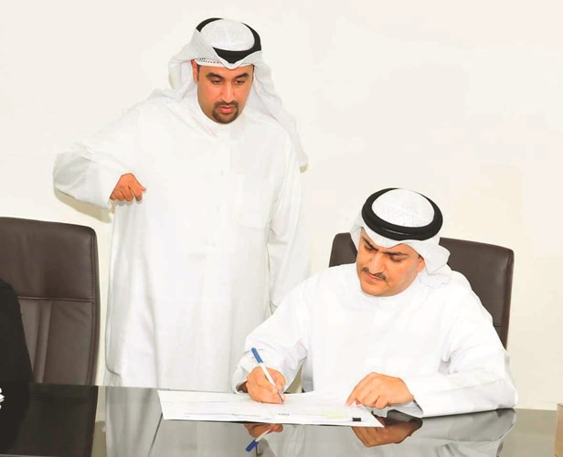 إدارة الإنشاءات والصيانة بجامعة الكويت تتسلم مشروع أعمال توسعة مبنى رقم SH-34 لإدارة مكتبة الطالب