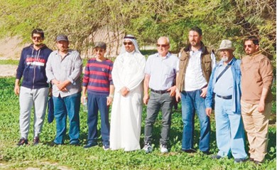 قسم التاريخ والآثار في كلية الآداب بجامعة الكويت نظم رحلة إلى جزيرة فيلكا