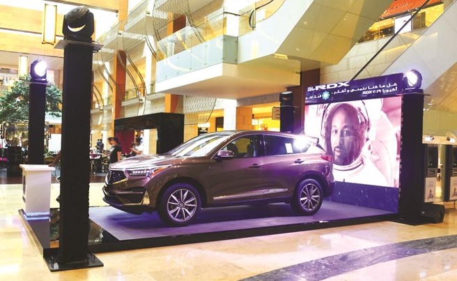 ACURA الملا تطلق RDX 2019 الجديدة كلياًضمن منصة ثلاثية الأبعاد في مول 360 لأول مرة في الكويت