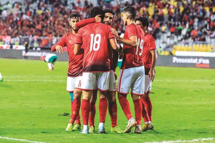 فرحة اهلاوية بالفوز على بطل اثيوبيا في مستهل المشوار الافريقي﻿