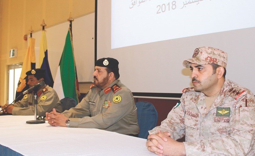 اللواء ركن محمد أحمد الخضر متحدثا عن أهمية الخدمة العسكرية﻿