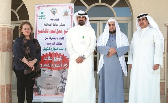 جانب من مراسم تسليم المقاعد﻿