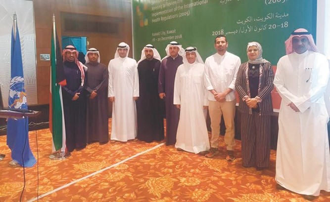 القبندي: ضرورة وضع خارطة للأخطار الصحية التي يمكن أن تواجهها دول منطقة الشرق الأوسط