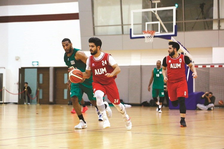 طلاب «AUM» أبطال دوري الجامعات الخاصة لكرة السلة في الكويت