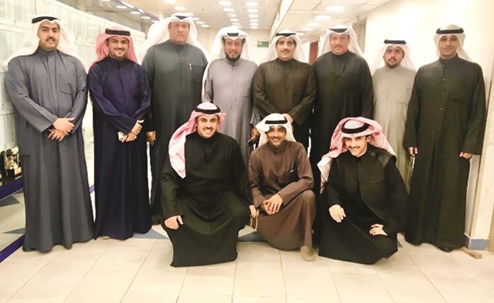 أعضاء قائمة أبناء النادي بالتضامن﻿