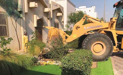جانب من إزالة التعديات على أملاك الدولة ﻿