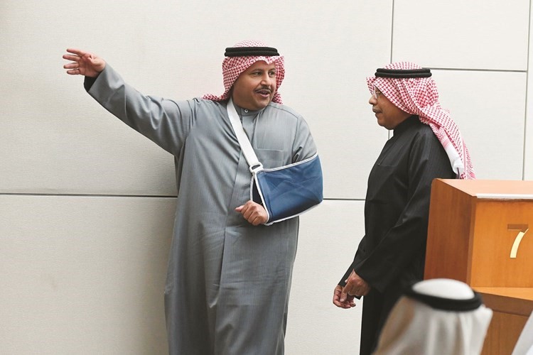 الشيخ خالد الجراح وطلال الجلال﻿