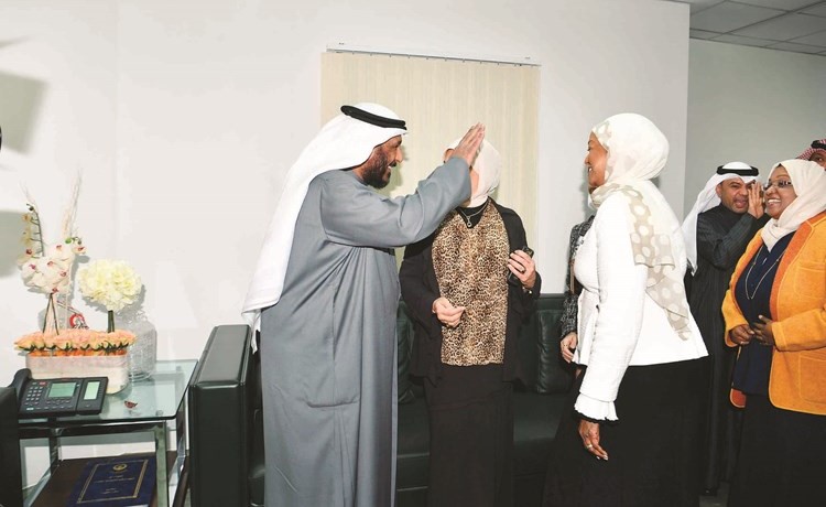 سعد الخراز يتلقى التهاني في وزارة الشؤون(قاسم باشا)﻿