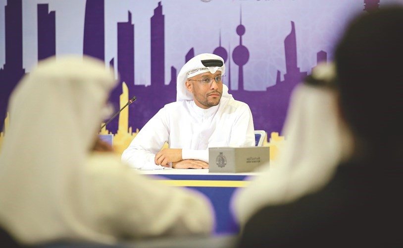 يوسف خالد الحمد رئيس قطاع الشباب والعلوم بالنادي العلمي﻿