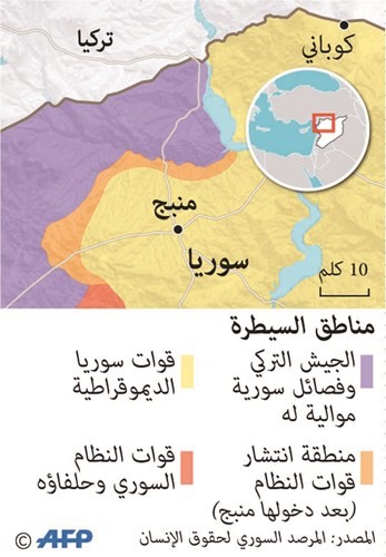 أردوغان عن إعلان دخول الجيش السوري «منبج»: «عملية نفسية».. وهدفنا خروج التنظيمات الإرهابية منها
