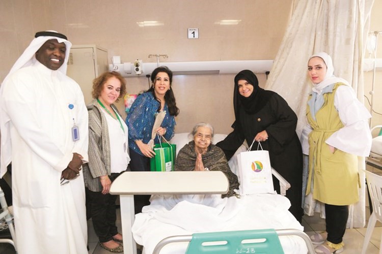  الاهتمام بالمرضى ونزلاء المستشفيات﻿