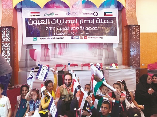 جانب من حملة إبصار في مصر﻿