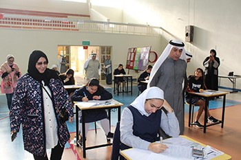 وزير التربية متفقداً لجان اختبارات الثانوية العامة: الوضع مطمئن..والأسئلة بمستوى جميع الطلاب