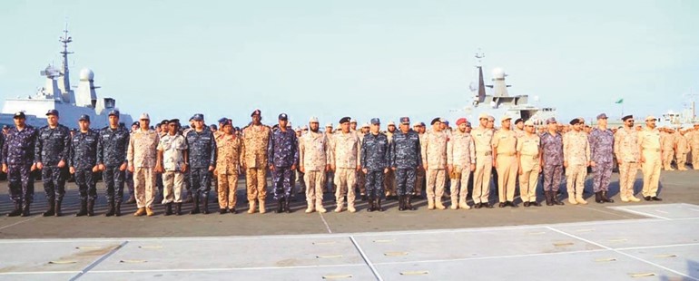 جانب من القوات المشاركة في الموج الأحمر1﻿