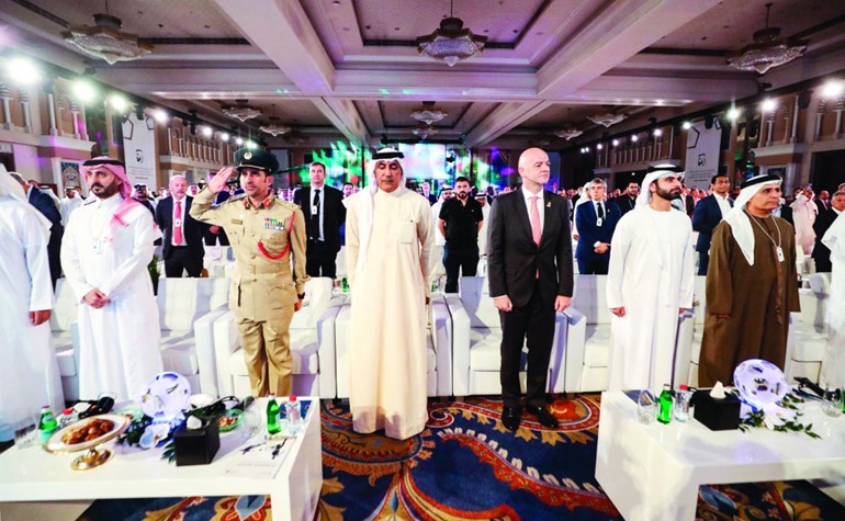  ﻿إنفانتينو مشاركا في الدورة الثالثة عشرة لمؤتمر دبي الرياضي الدولي ﻿