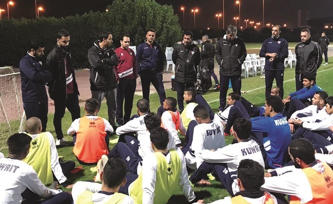اهتمام إداري وفني بتدريبات الأولمبي﻿